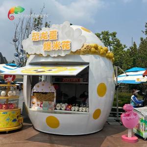 Wholesale Popcorn Customized Fiberglass Kiosk For Amusement Park from china suppliers