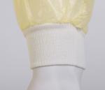 Chemotherapy Gowns Disposable Yellow Color Waterproof Medical Surgical Isolation