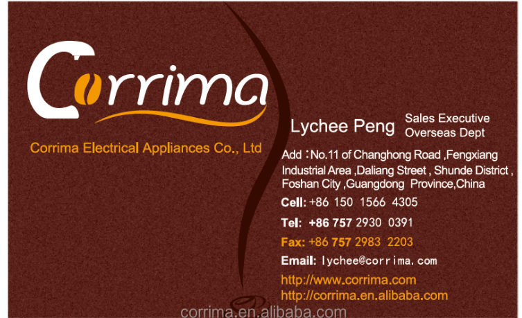 15 Bar Ulka Pump Espresso Maker Coffee Machine Digital Button For Office