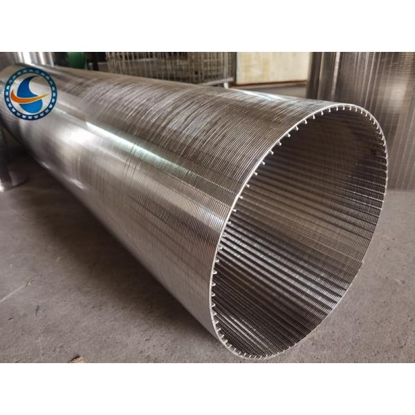 Ss 316l Wedge Wire Screen Basket Diameter 915mm Vee Profile