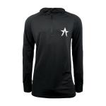 Custom Designs Black Polyester Running Sports Hoodie With Logo Printing 100% F1