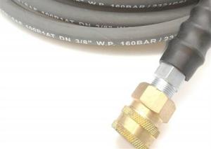 Wholesale 50 FT ID 3/8&quot; 4000 PSI Wire Braid Pressure Washer Hose With Brass Coupler from china suppliers