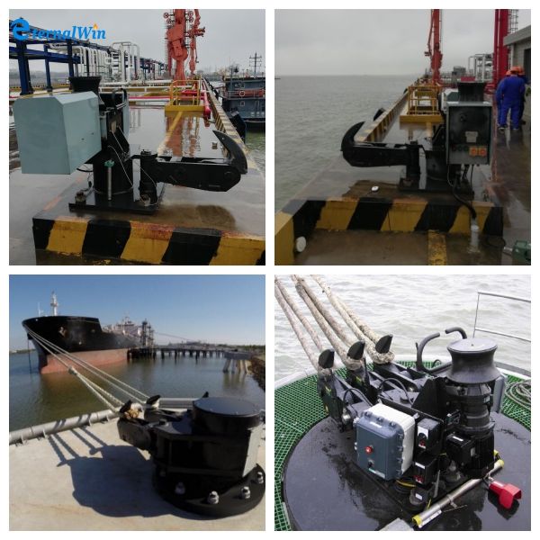 Customizable Quick Release Mooring Hook for Smooth Mooring Process