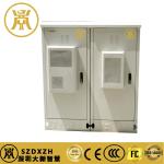 IP55 Waterproof Two Bay Outdoor Power Cabinet Metal Electrical Cabinet With