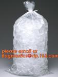 ICE BUCKET LINERS, FDA APPROVED, CLEAR BAG FOR GREAT DISPLAY, HEAVY DUTY, TUFF
