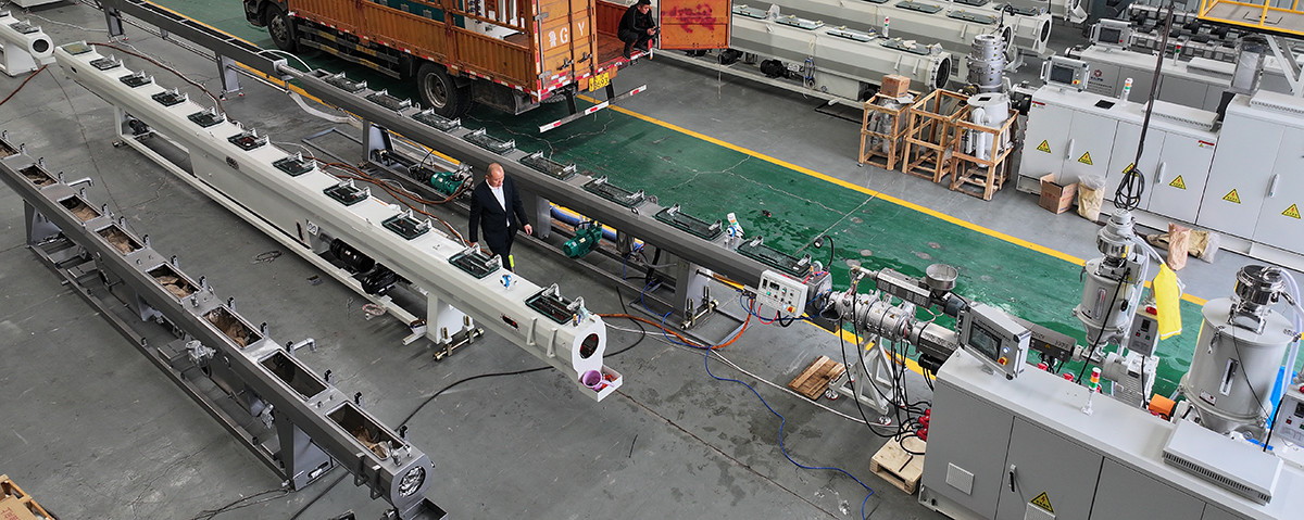 HSJ-65/33 PE/PP single screw plastic extruder machine 30 Kw Motor