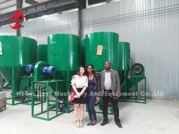 380V Full Automatic Feed Mill Machine With Mixer And Grinder For Chicken Feed Star