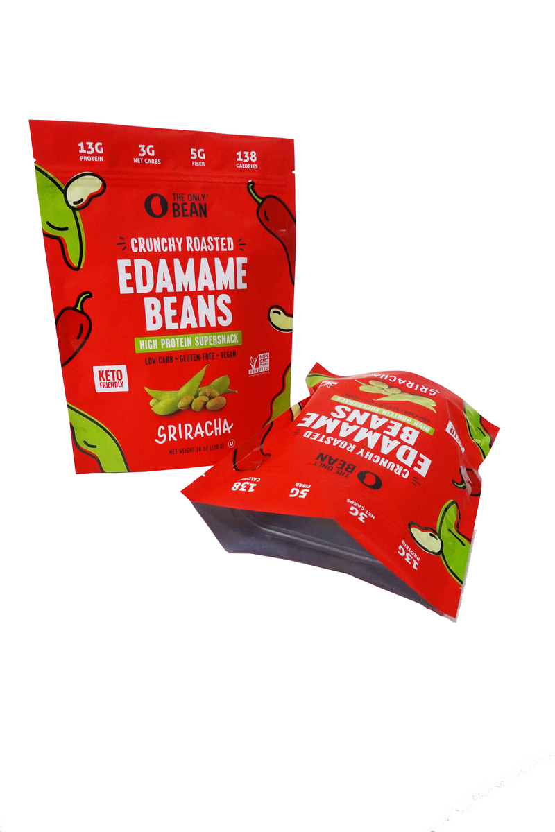 Aluminum Layer Moisture Proof Stand Up Food Snack Beans Packaging Plastic Bag Pouches
