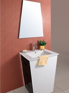 Wholesale Nature wood wall mount bath furniture cabinet from china suppliers