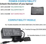 Toshiba Satellite Laptop Charger 65W 19V 3.42A 24 month Warranty