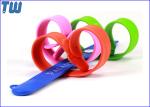 Slap Silicone Bracelet USB 16GB Flash Drives Delicate Design for Gifts