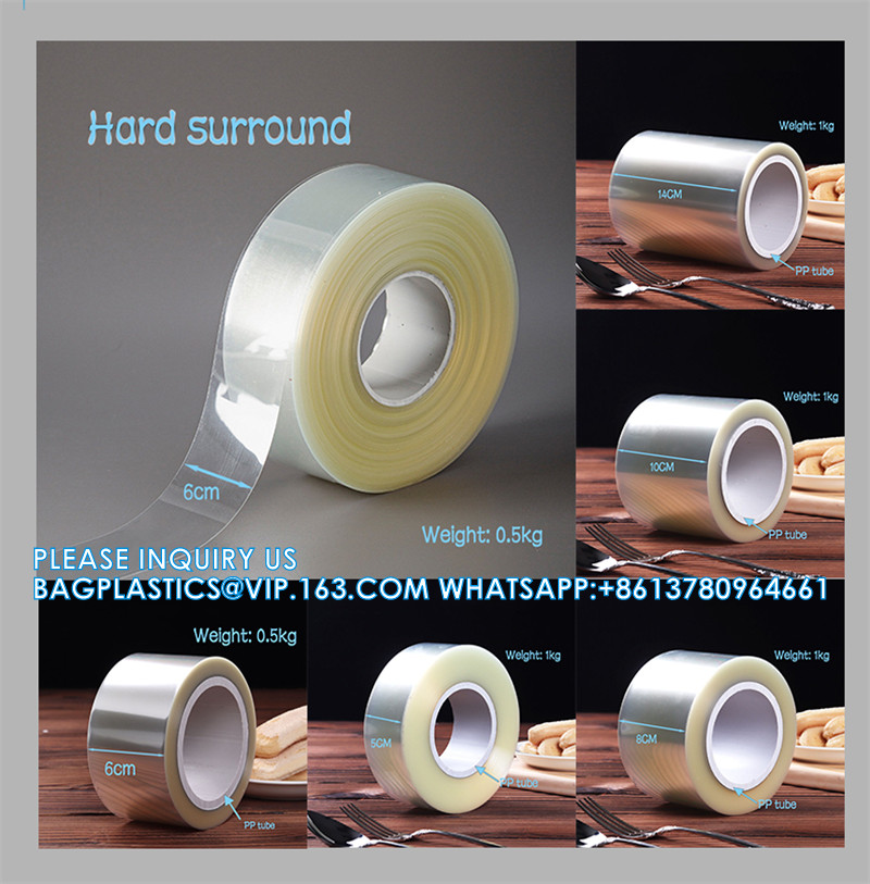 Bakeware Decoration Chocolate Candy For Baking Durable Cake Rim 1 Roll Cake Surround Film Transparent Cake