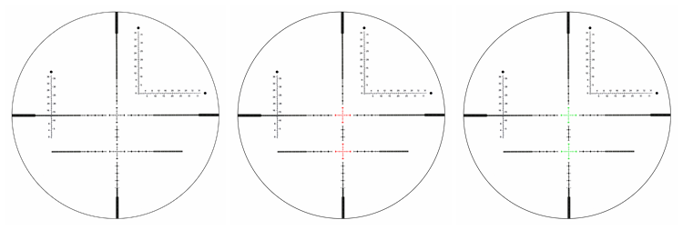 Red and Green Reticle 10-40x56 SF Outdoor Scope for Long Distance Precision Shooting