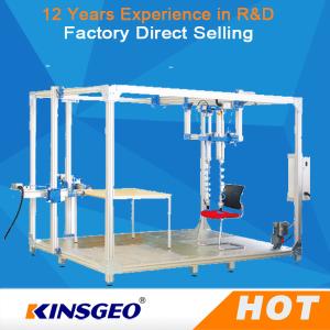 Wholesale 500KG Sliding Resistant Furniture Testing Machine With Steel Plate For Rolling Office Chair from china suppliers