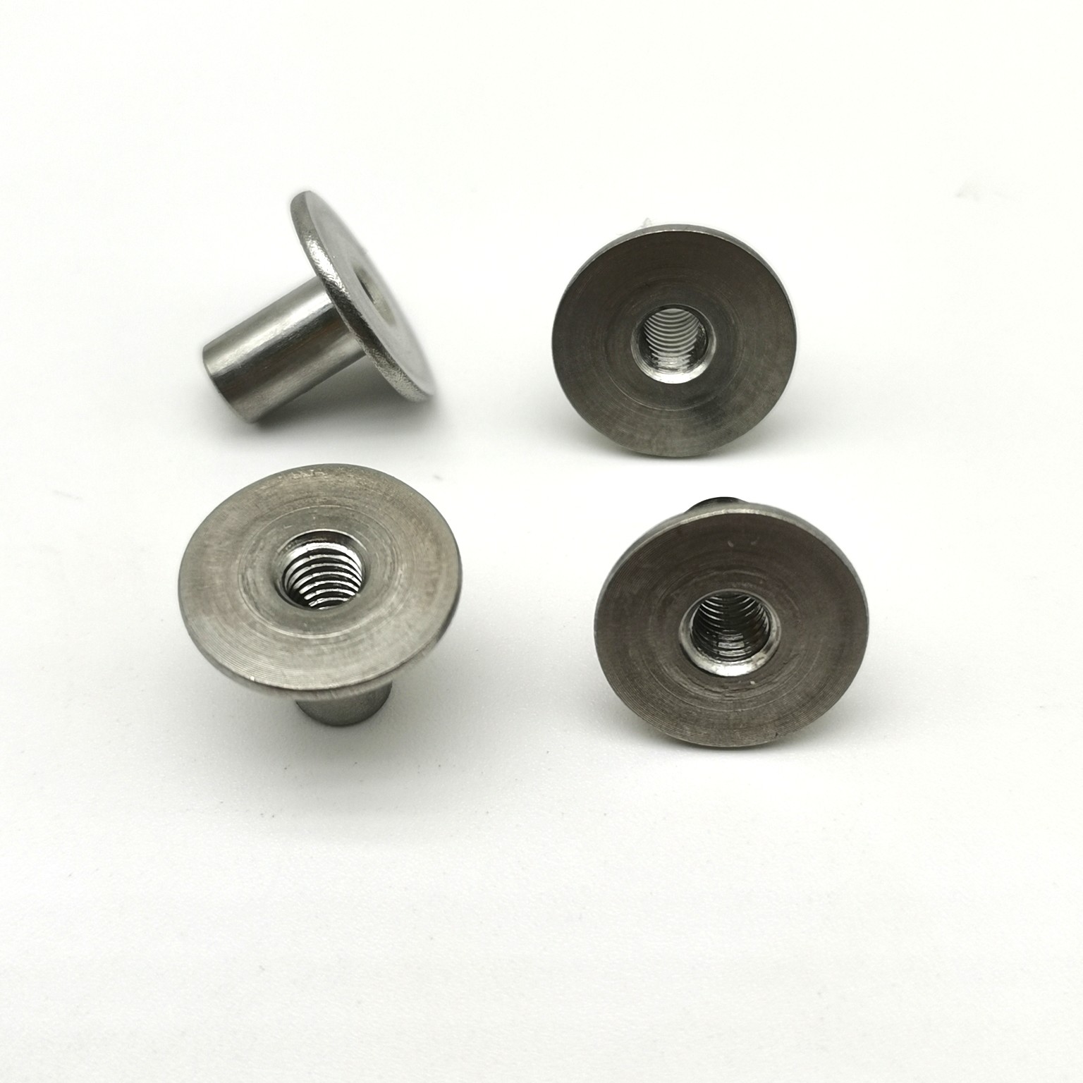 Stainless Steel Hollow Tubular Rivet Passivated Anodized Electrolytic polishing 13.0x10mm