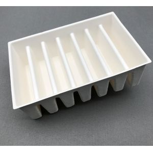 Buy cheap Biodegradable Pulp Molded Storage Box Recyclable Paper Tray Molded Pulp from wholesalers