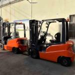 2000kgs CPD20 Lead Acid Battery Forklift 3 Stage Electric Forklift Truck