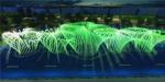 Charming Lamps Round Dancing Musical Fountain 380V 220V 50HZ