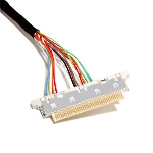 Wholesale 40 pin / 20 pin LVDS Cable Assembly Hrs Df14-20s-1.25c Aces 50204-040 88441-040 from china suppliers