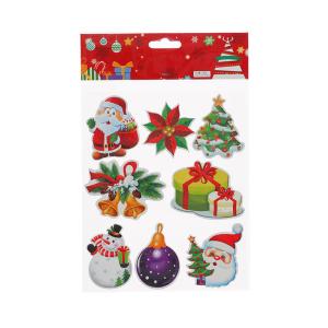 Wholesale Transparent Festive Stickers Christmas Envelope Stickers For Xmas Party Supplies from china suppliers