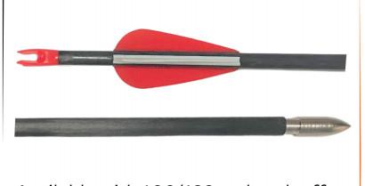 ID.165"(4.2MM) SPINE 400/500/600/700/800/900/1000/1100/1200 STRAIGHTNESS .003-
