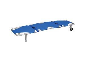 Wholesale ISO13485 Lightweight Patient Transport Ambulance Folding Stretcher With Caster from china suppliers