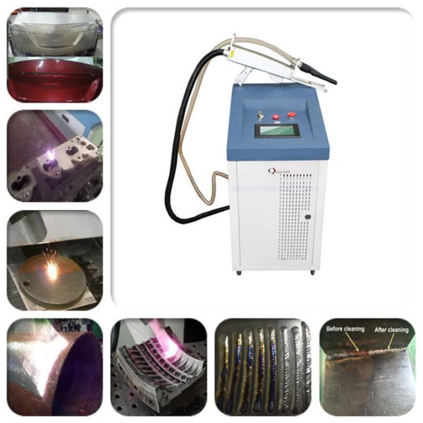 Clean Laser Rust Removal Machine For Metal With 100W Raycus Laser Source