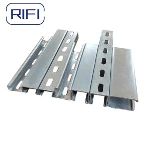 Wholesale OEM Hot Dipped Galvanized Strut Channel ISO Certificate With Holes from china suppliers