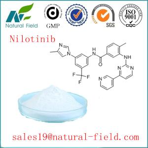 Wholesale Nilotinib 99% by HPLC CAS:641571-10-0 with competitive price and best service from china suppliers