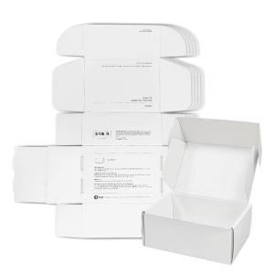 Wholesale Fashion Style Retangular Mailer Paper Box White Shoes And Clothing Shipping Boxes from china suppliers
