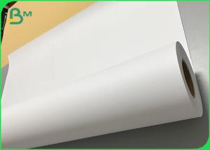 China 75gsm 2 3 Core 36inch White Plotter Bond Paper For Garment Factory on sale