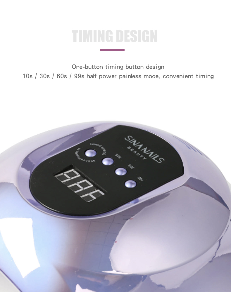 42 LED Professional Gel Polish LED Nail Dryer Lamp 168W