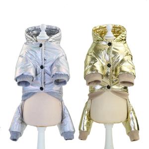 Wholesale Snowsuit Warm Fleece Padded Winter Pet Clothes For Small Dogs from china suppliers