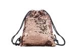 Sequins symphony color ladies drawstring backpack outdoor bag sports backpacks