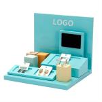 Acrylic Jewelry Display Set Necklace Earring Ring Pendant Bracelet Display Stand