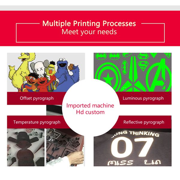 Heat transfer printing sticker transfer printing images customise printing transfer