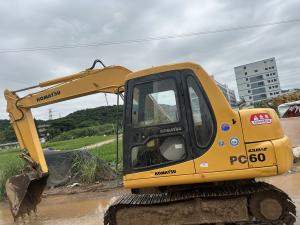 Wholesale Used Komatsu PC60-7 Crawler Excavator 6 Ton Second Hand Small Excavator PC35/PC55/PC56/PC60/PC78 from china suppliers