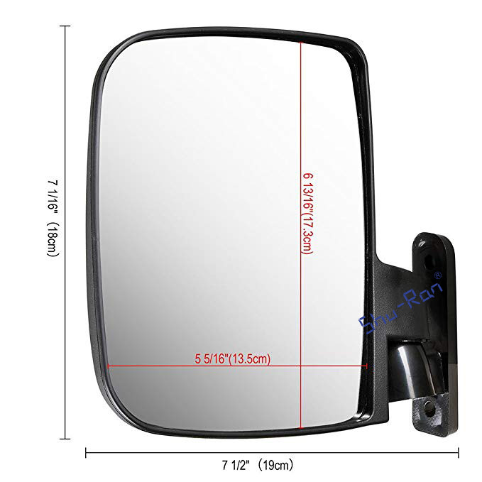 Golf Cart Mirrors Rear View Folding Side Mirrors For Club Car EZGO Yamaha