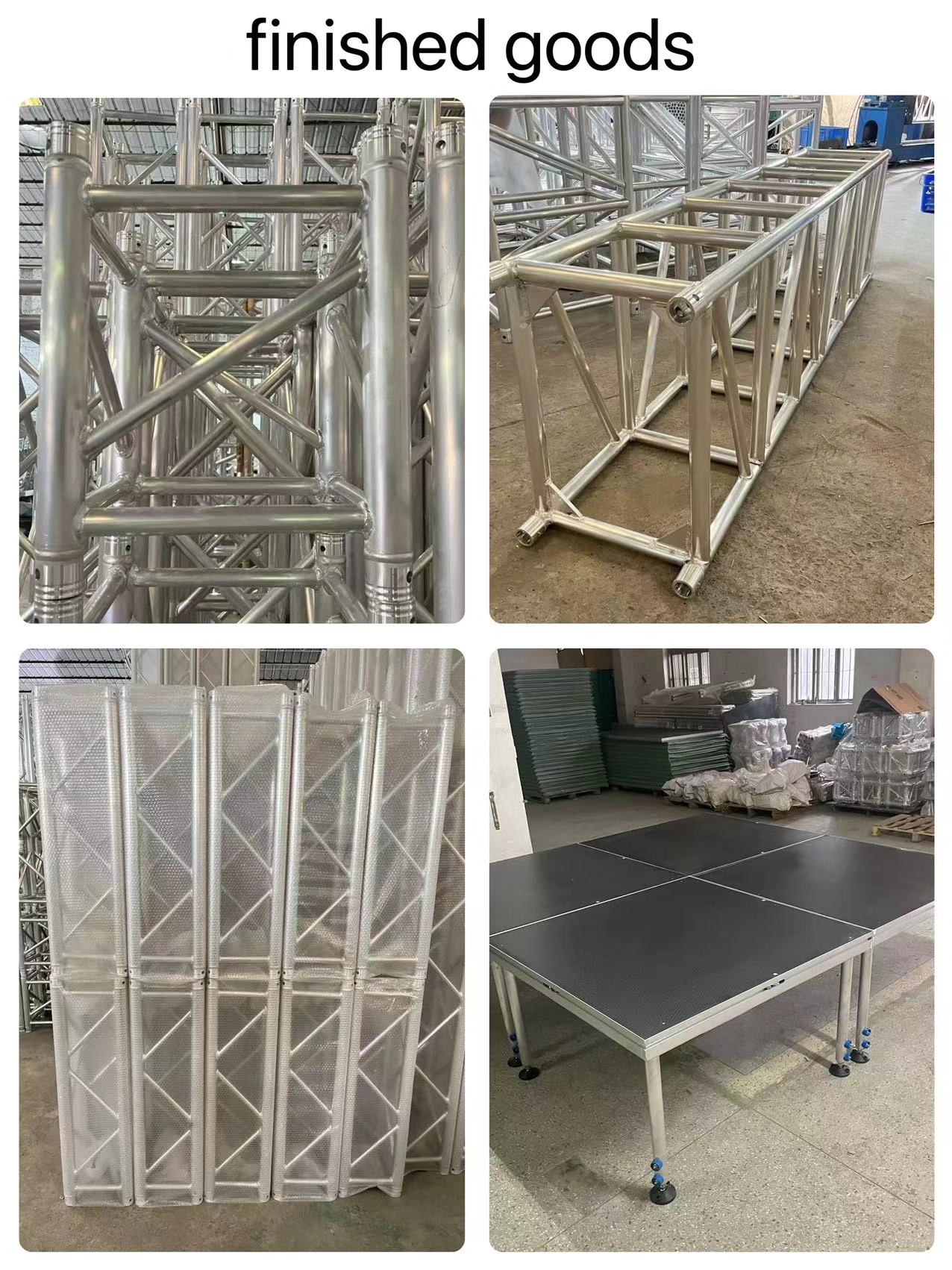 Lightweight Portable Aluminum Stage Platform Quick Assembly For Concerts
