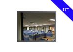35W LCD CCTV Monitor 17 Inch , CCTV Display Monitors No Trailing Effect