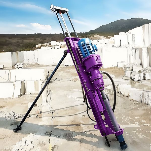 Surface DTH Drilling Rig Infrastructure Development Borehole Drilling Machine Pneumatic Drilling Rig