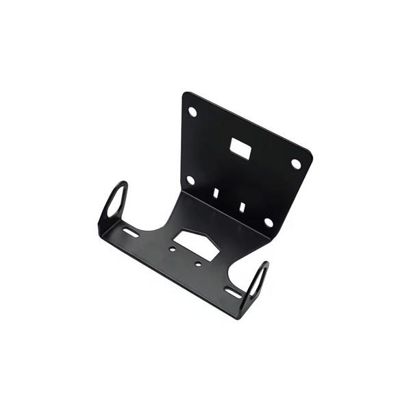 Silver Custom Sheet Metal Fabrication Bracket for Laser Cutting Bending Welding