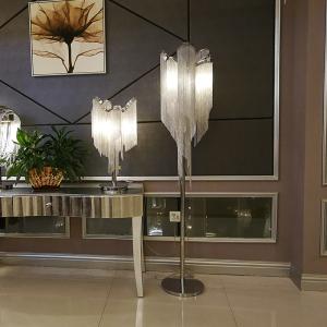 Wholesale Modern Floor Lamp For Living Room Bedroom Tassel Aluminum Stream Floor Lamp(WH-MFL-157) from china suppliers