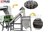Industrial PET Bottle Washing Recycling Line , Plastic Bottle Compactor Линия пе