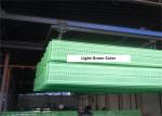 Green Color Anti UV Galvanized Windbreak Fence Panels Weatherproof For Coal