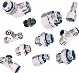 Wholesale Medium Carbon Steel 90 Elbow BSPT Male-Parker Series Hydraulic Hose Fitting Silver from china suppliers