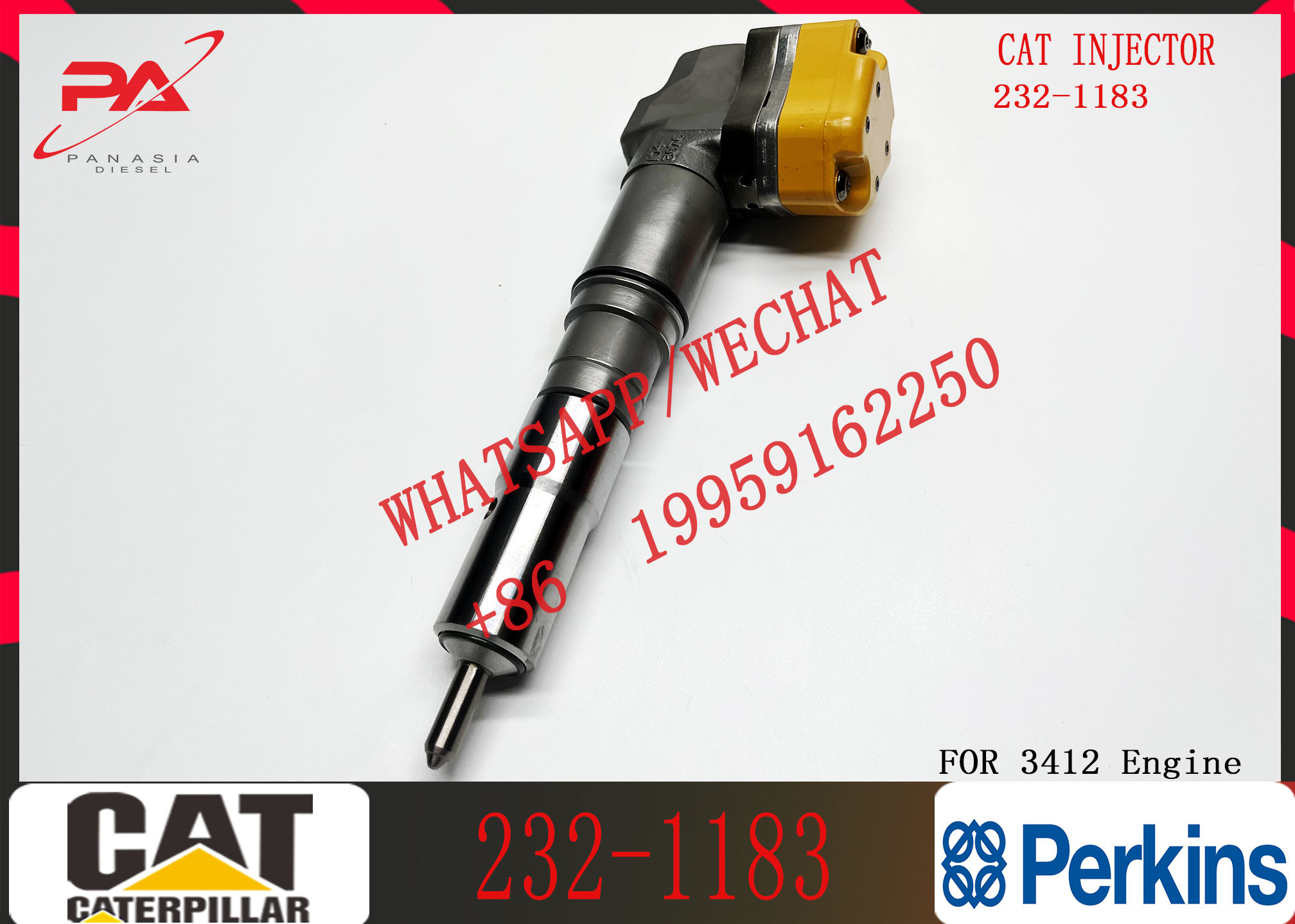 Diesel Injector 232-1183 2321183 10R-1266 138-8756 155-1819 232-8756 111-7916 198-4752