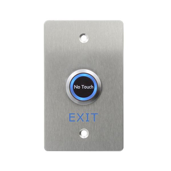 Fireproof Material Wave To Exit No Touch Switch , Door Open Button Long - Life