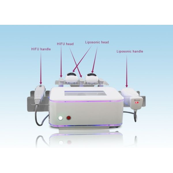 2 In 1 HIFU Liposonic Beauty Medical Equipment 1.5mm 3.0mm For Face Lifting Body Slimming