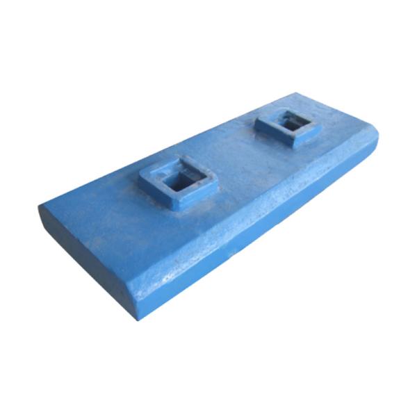 kleemann 110EVO impact plate impact crusher blow bars high chrome manganese wear